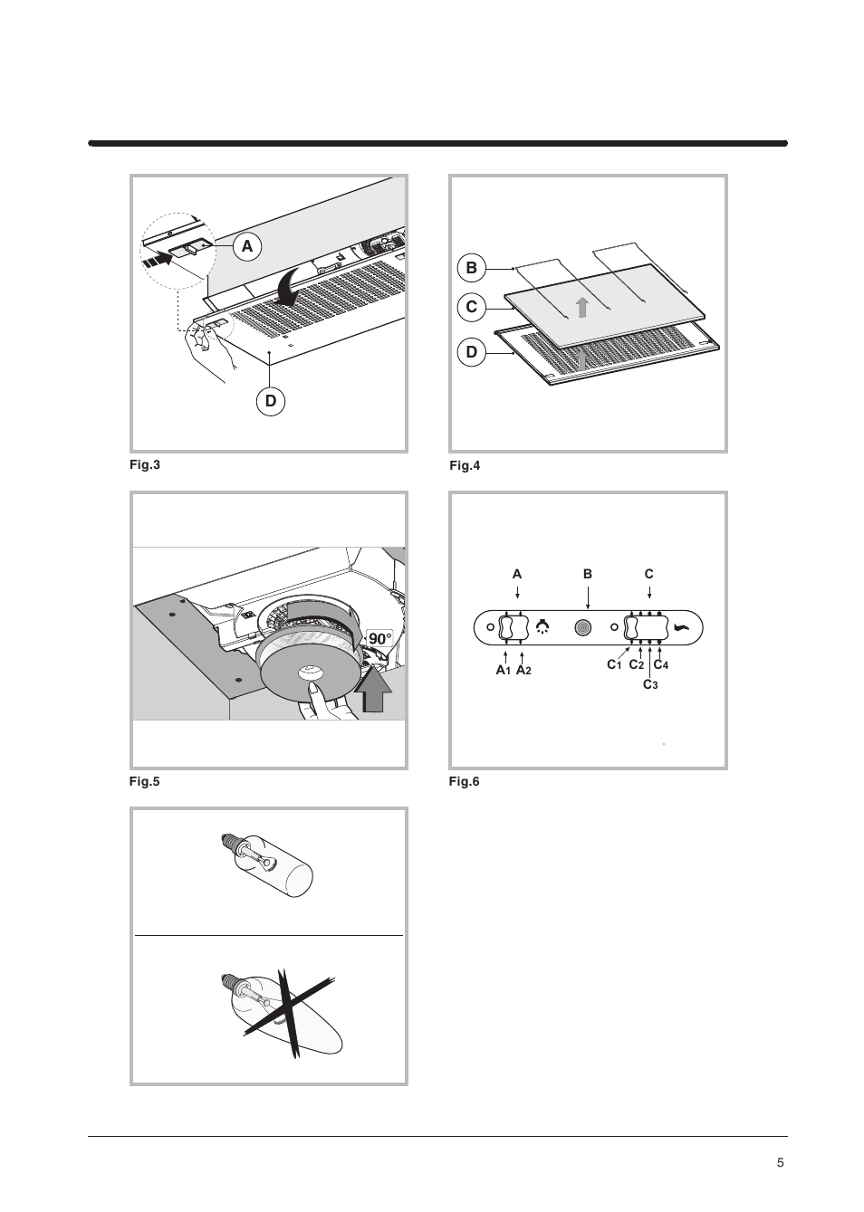 Bc d a d | Indesit IG60GY User Manual | Page 3 / 34