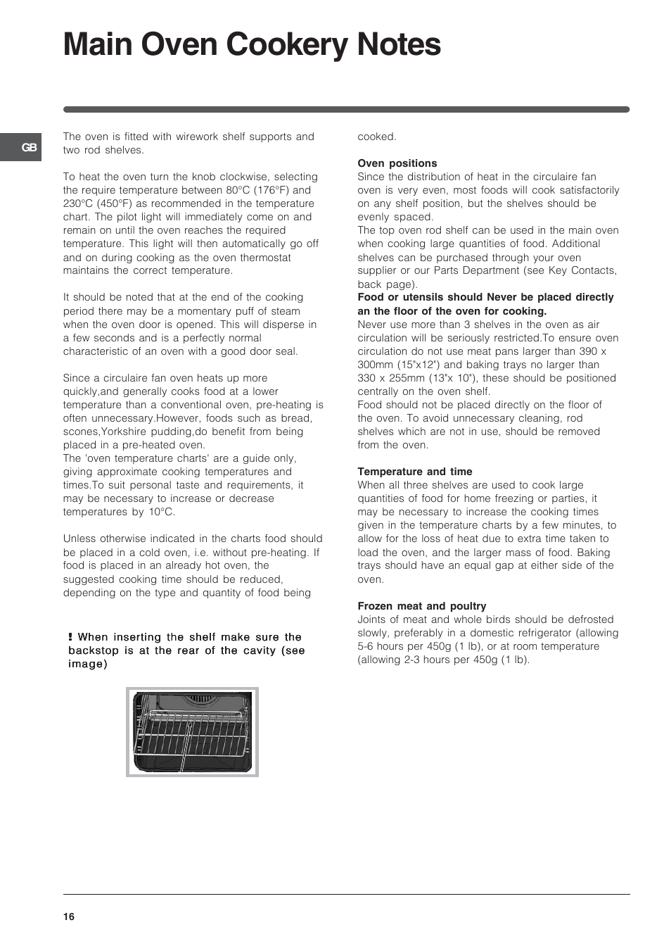 Indesit ID60C2WS User Manual | Page 16 / 28
