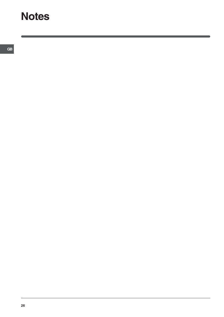 Indesit ID60C2WS User Manual | Page 26 / 28