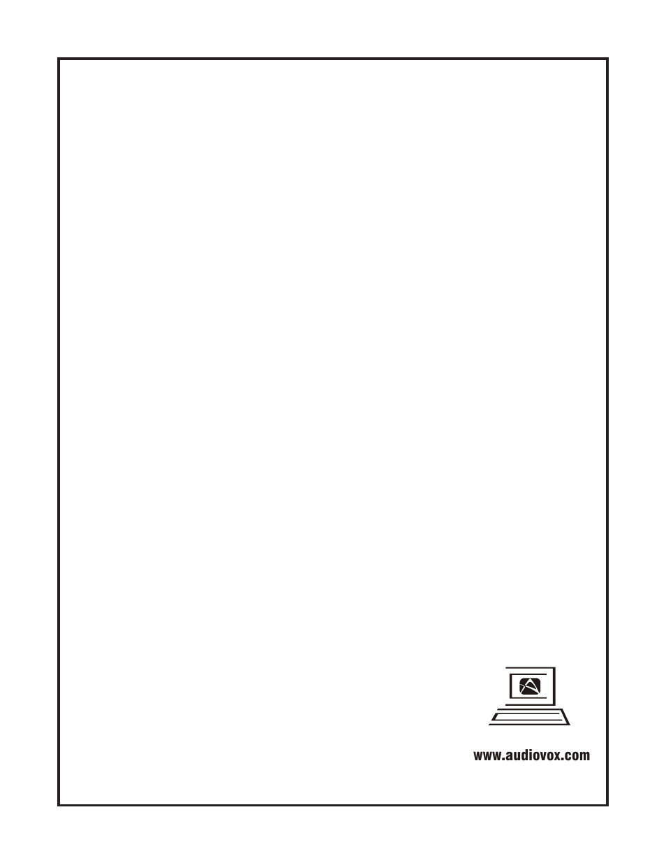 Audiovox LCM500NP User Manual | Page 16 / 16