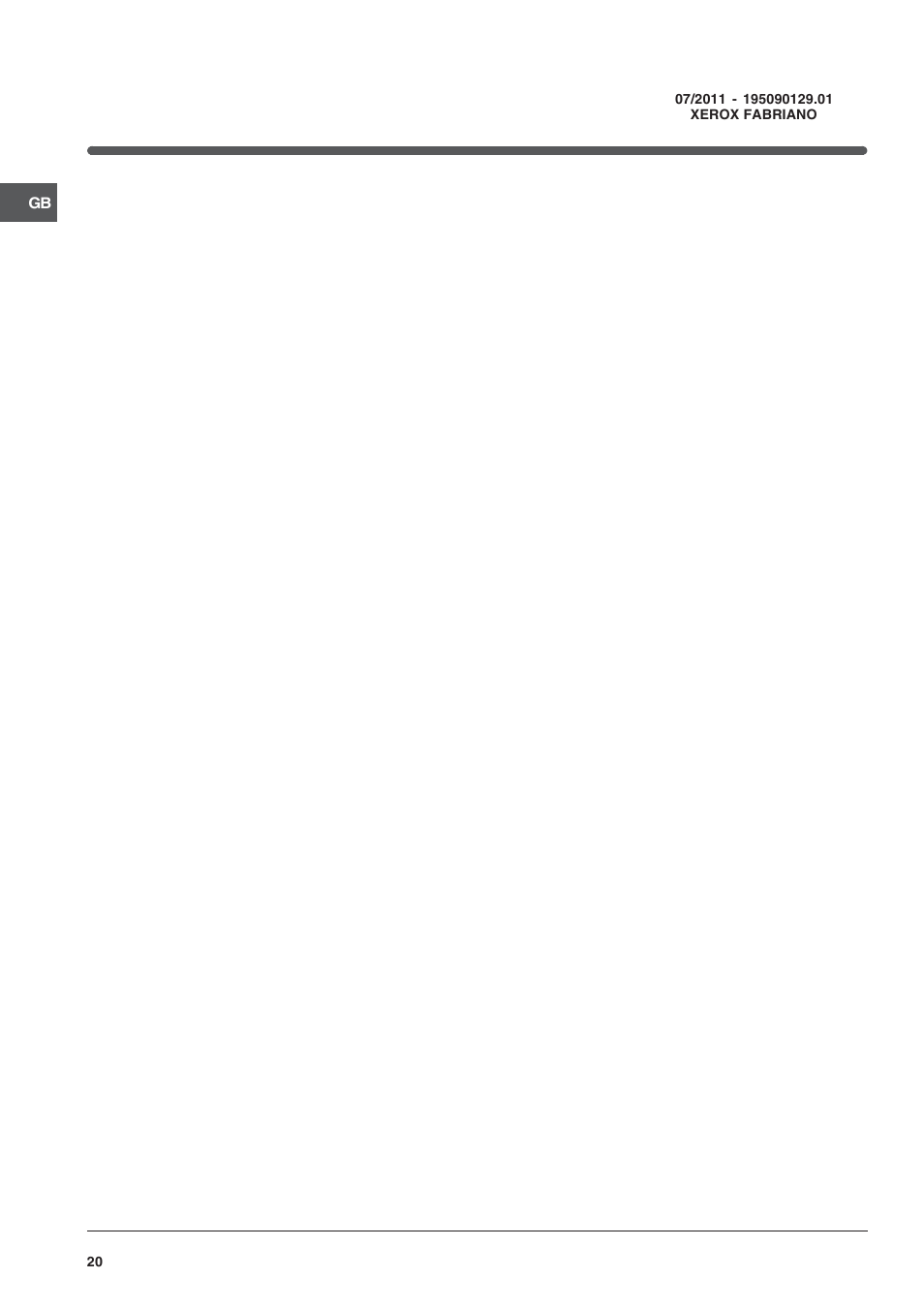 Indesit IT50EA User Manual | Page 20 / 20