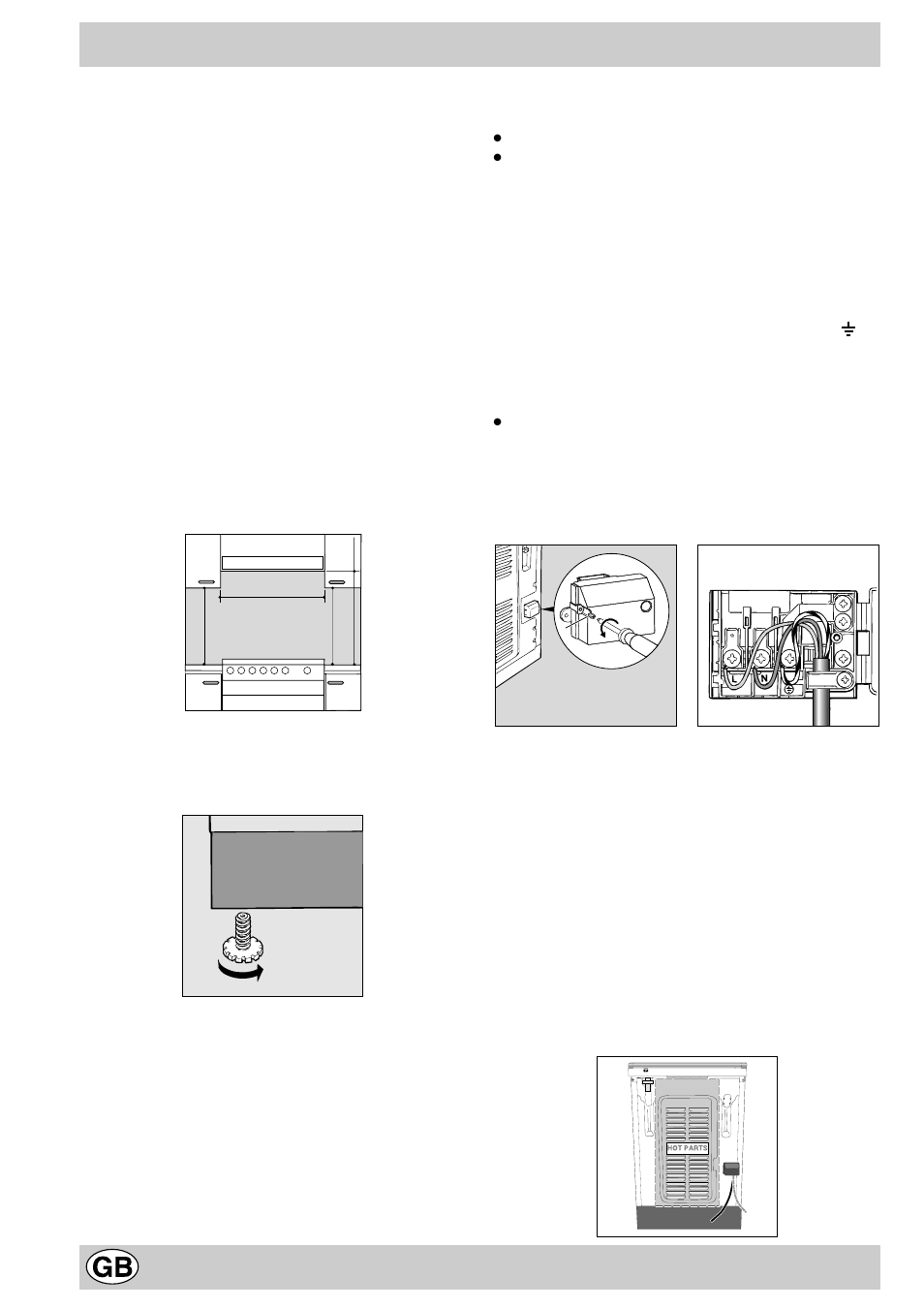 Installation | Indesit K6C8PG User Manual | Page 4 / 12