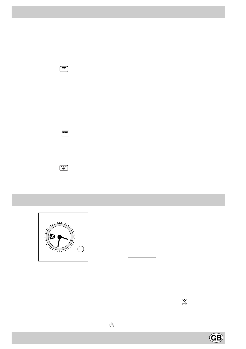 Analogue programmer for start/end cooking time | Indesit K6C8PG User Manual | Page 7 / 12