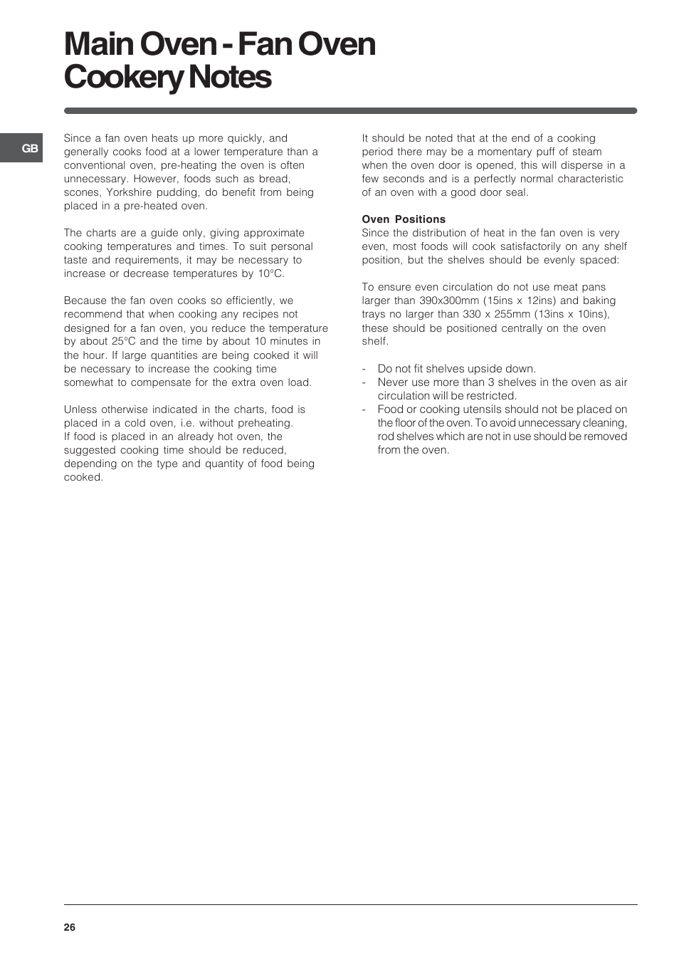 Indesit FIMD13IX User Manual | Page 26 / 40