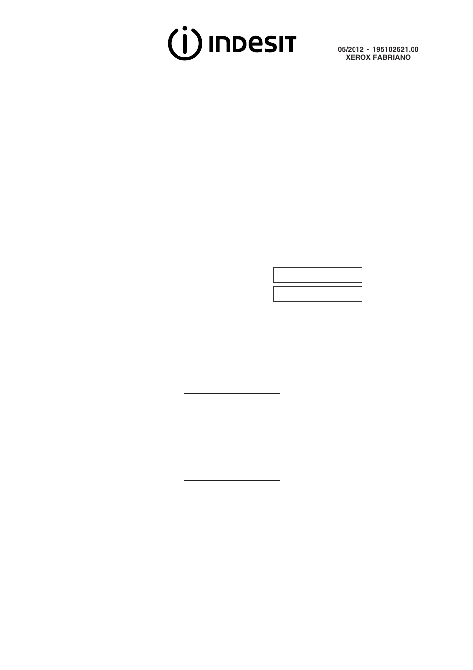 After sales service, Essential contact information | Indesit FIM21K-BWHGB from June 2012 User Manual | Page 12 / 12