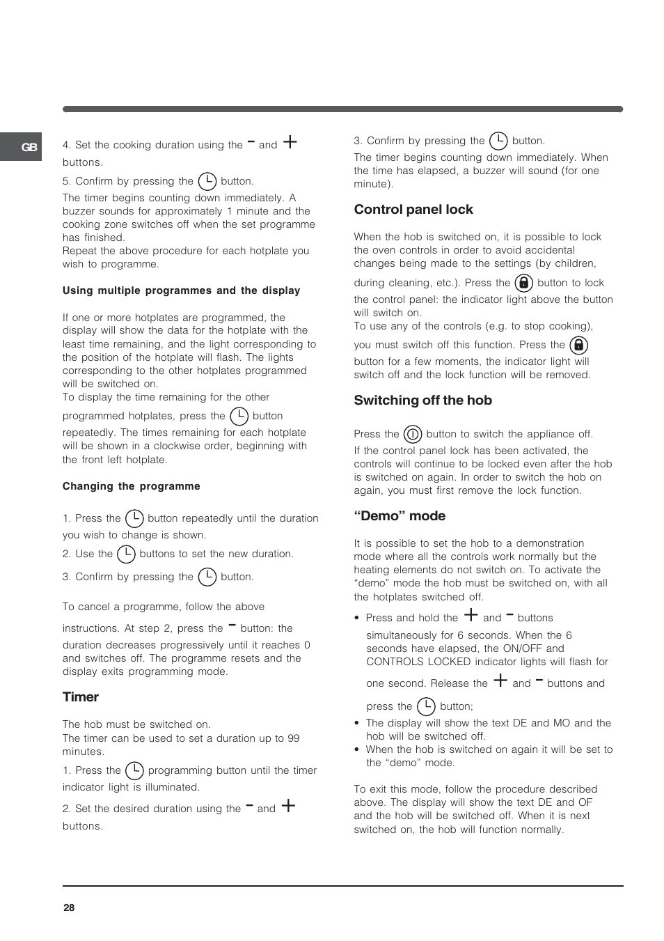 Indesit VIA640C – for models from 10 Dec 2009 User Manual | Page 28 / 56