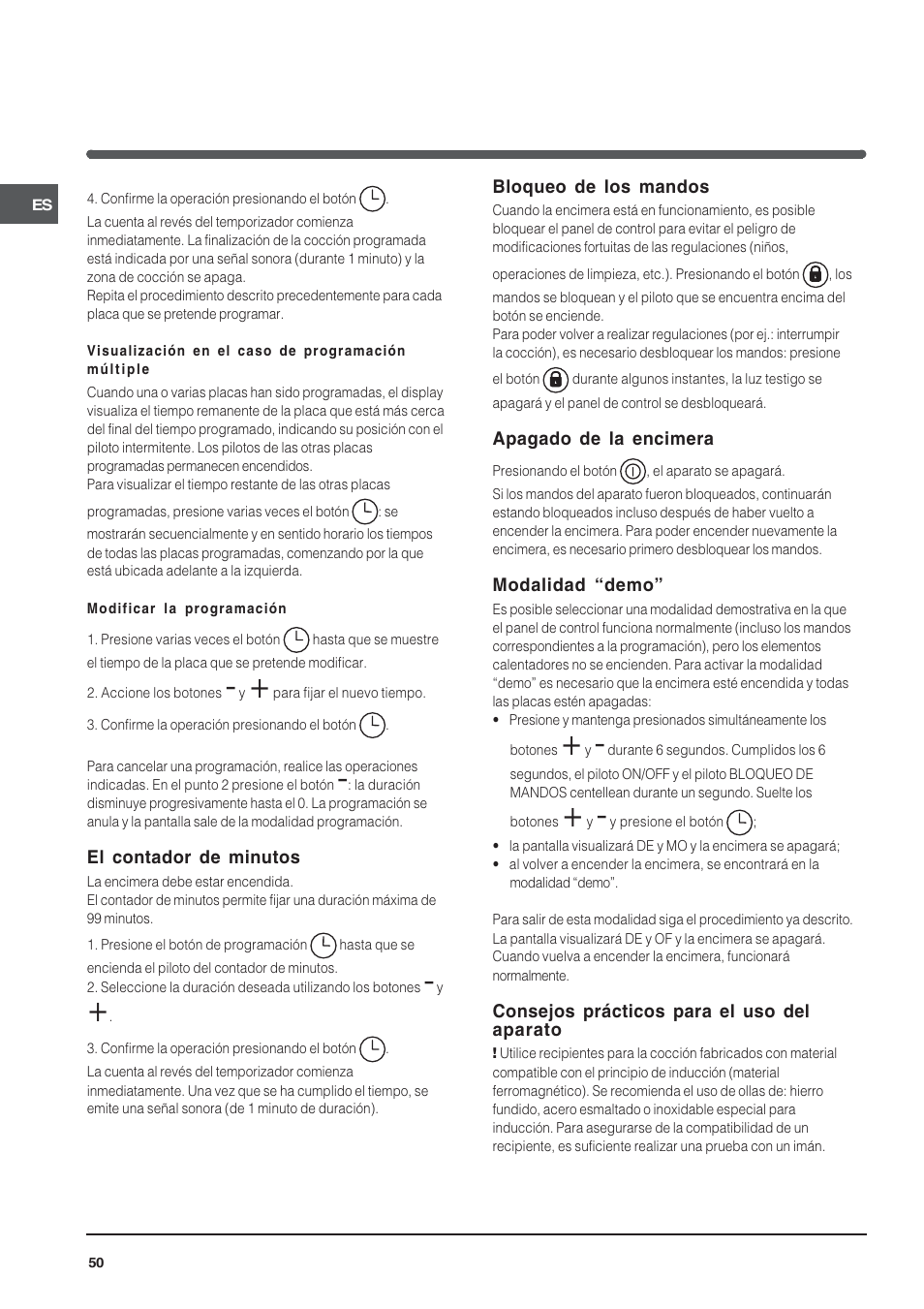Indesit VIA640C – for models from 10 Dec 2009 User Manual | Page 50 / 56