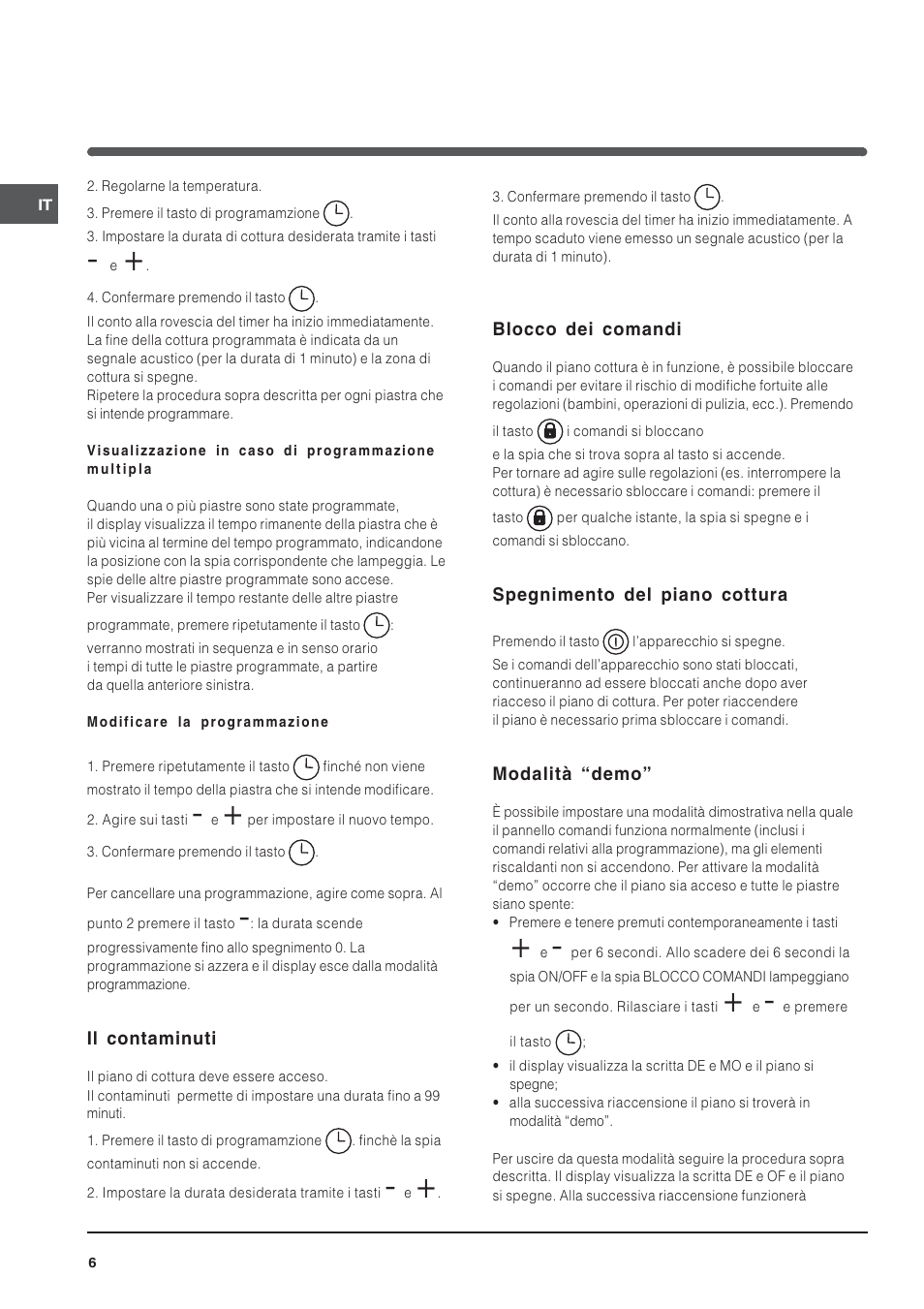 Indesit VIA640C – for models from 10 Dec 2009 User Manual | Page 6 / 56