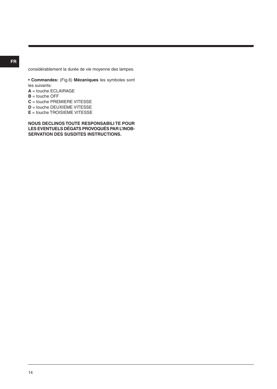 Indesit H361FIX User Manual | Page 12 / 31
