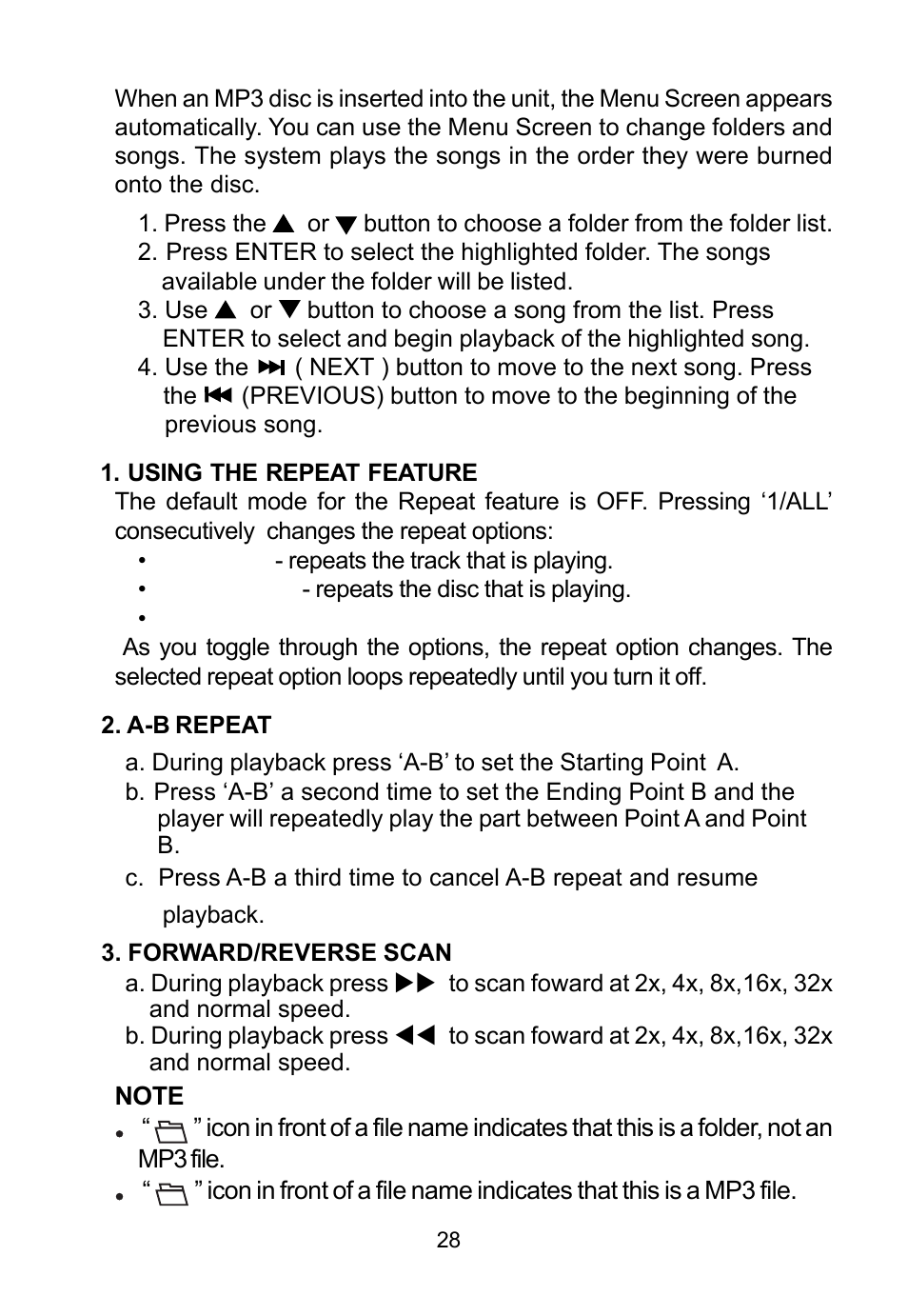 Audiovox D1788ES User Manual | Page 28 / 34