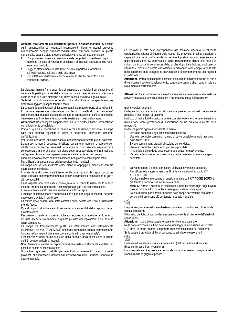 Italiano | Indesit H573LIX User Manual | Page 14 / 32