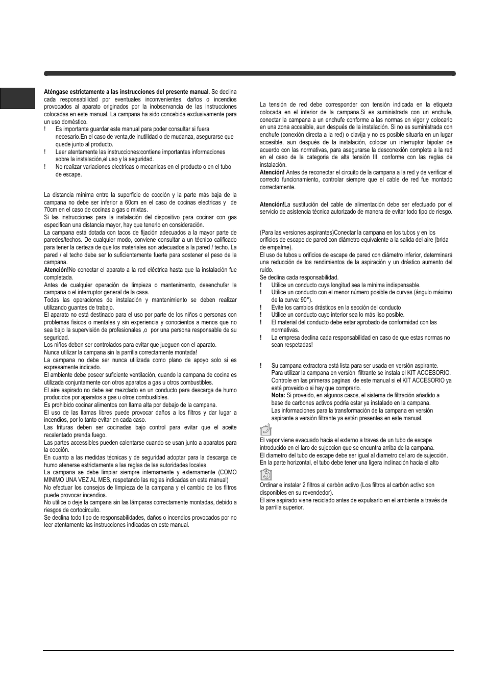Español | Indesit H573LIX User Manual | Page 20 / 32