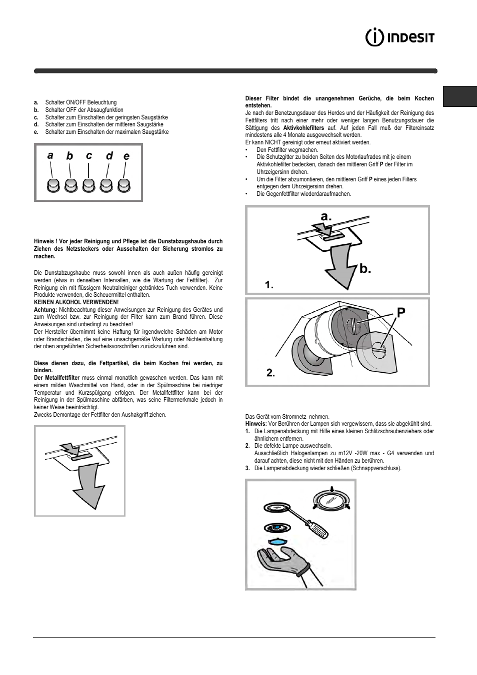 Indesit H573LIX User Manual | Page 9 / 32