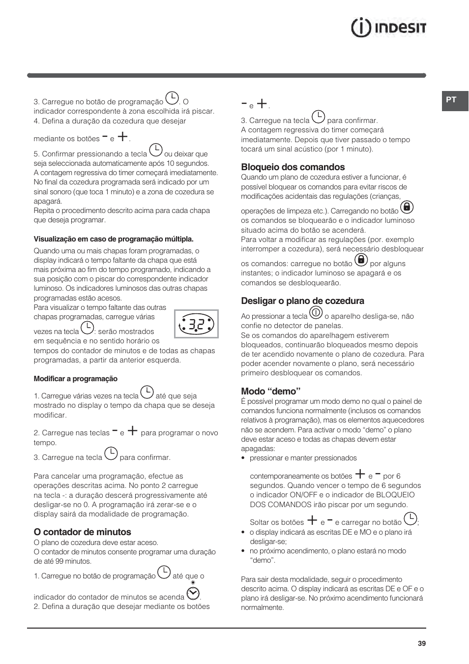 Indesit VIA640C – for models from April 2012 User Manual | Page 39 / 84