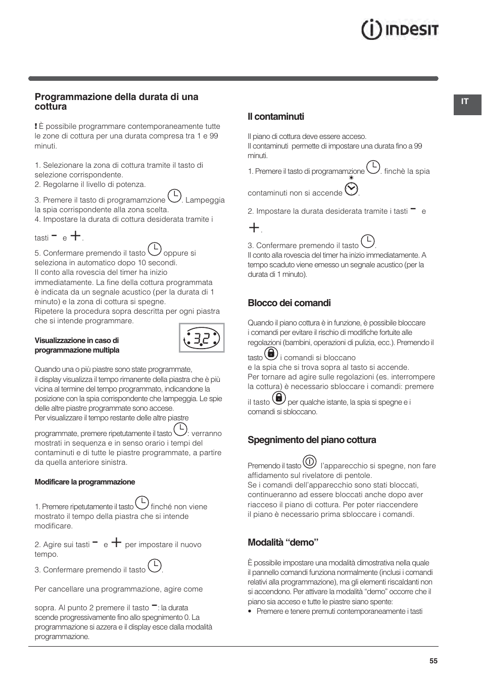 Indesit VIA640C – for models from April 2012 User Manual | Page 55 / 84