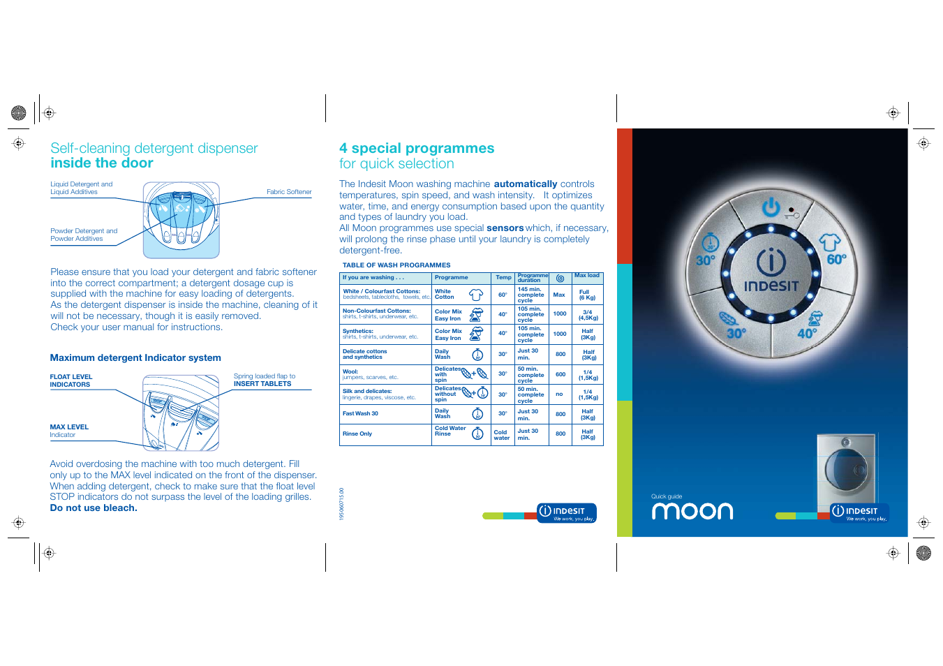 Indesit SIXL125S User Manual | 2 pages