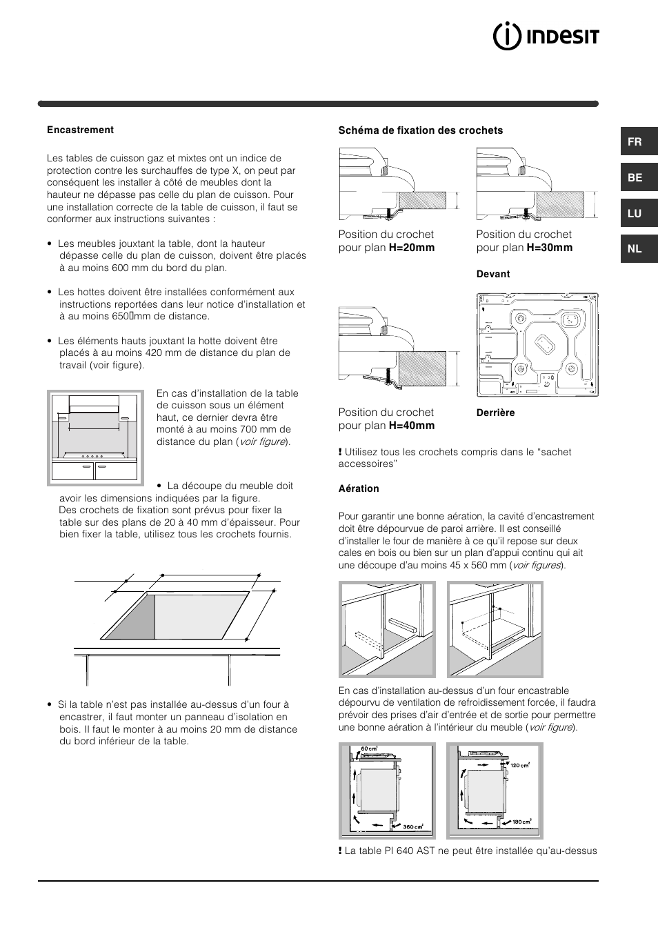 Indesit PI631 [multilanguage] User Manual | Page 25 / 56