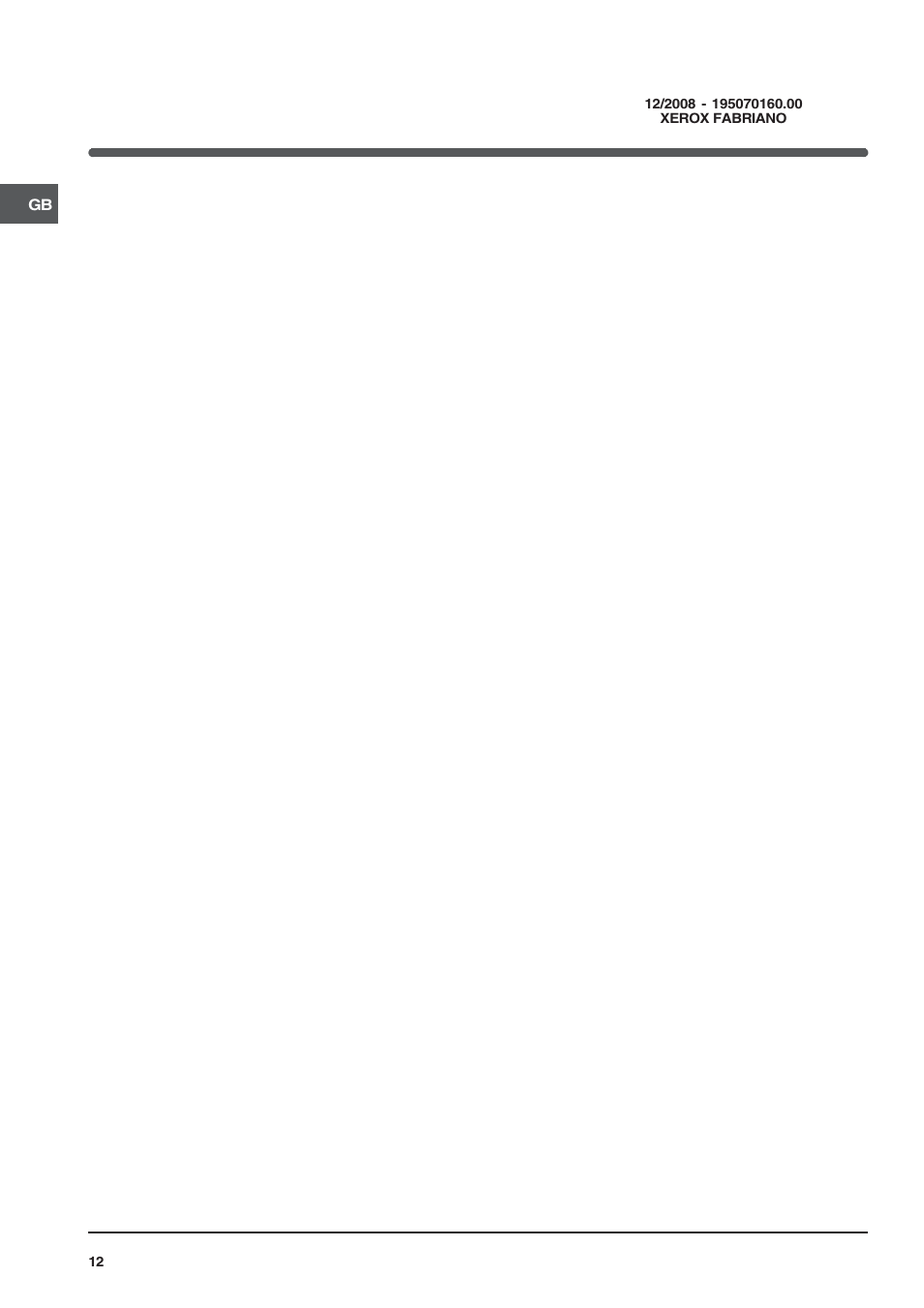 Indesit KP9F11SX-G User Manual | Page 12 / 12