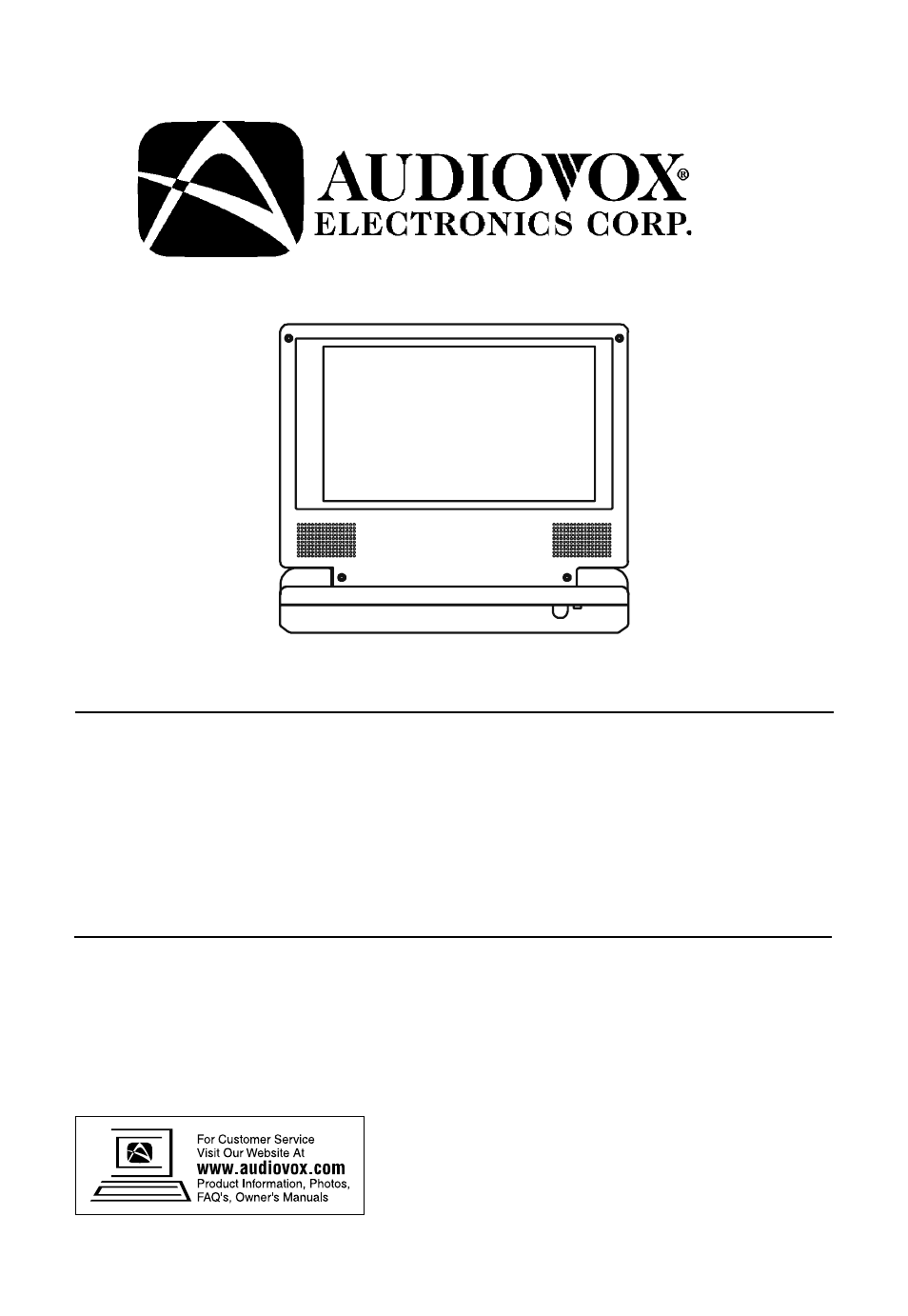 Audiovox D1718 User Manual | 35 pages