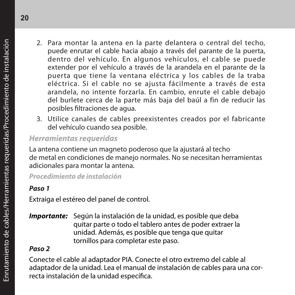 Audiovox CNP2000UC User Manual | Page 20 / 42