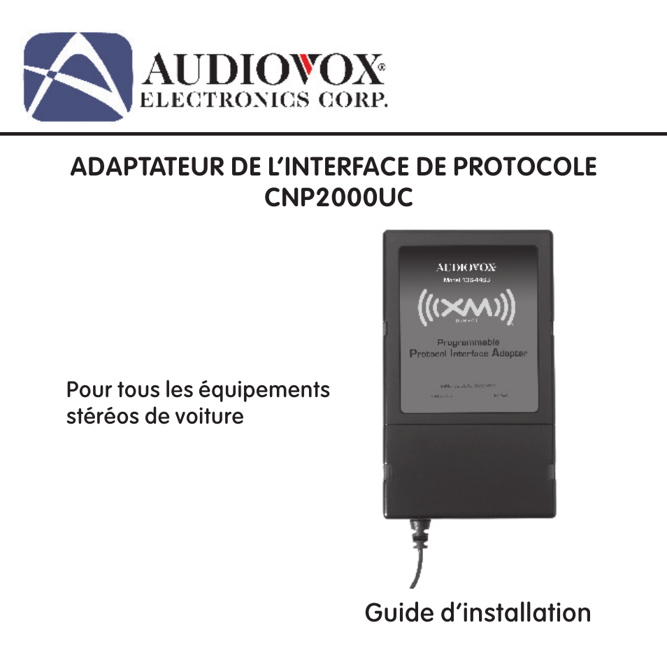 Audiovox CNP2000UC User Manual | Page 29 / 42