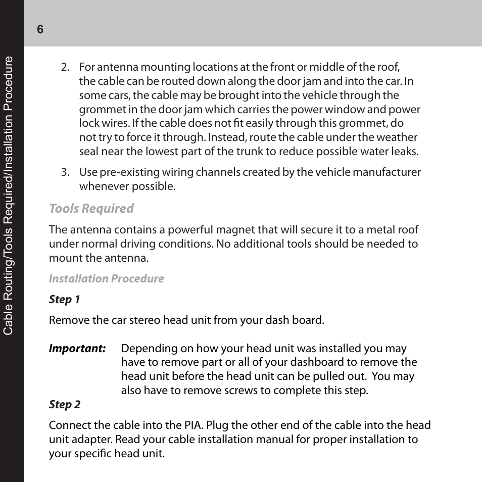 Audiovox CNP2000UC User Manual | Page 6 / 42