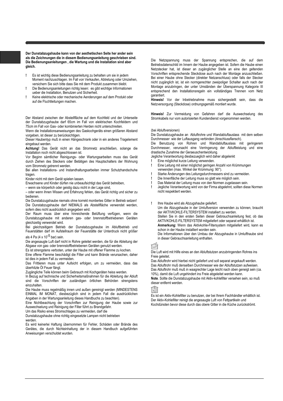 Deutsch | Indesit IG60-1GY User Manual | Page 4 / 28