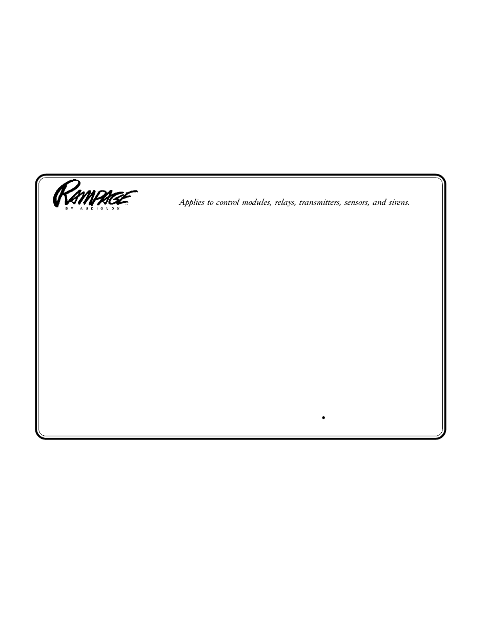 12 month limited warranty | Audiovox AA-929 User Manual | Page 8 / 23