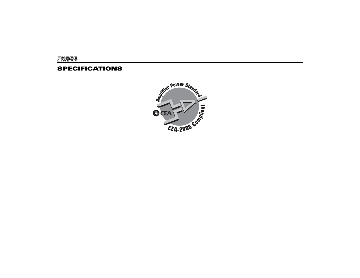 Specifications | Audiovox Jensen Phase Linear UMP9020 User Manual | Page 58 / 59