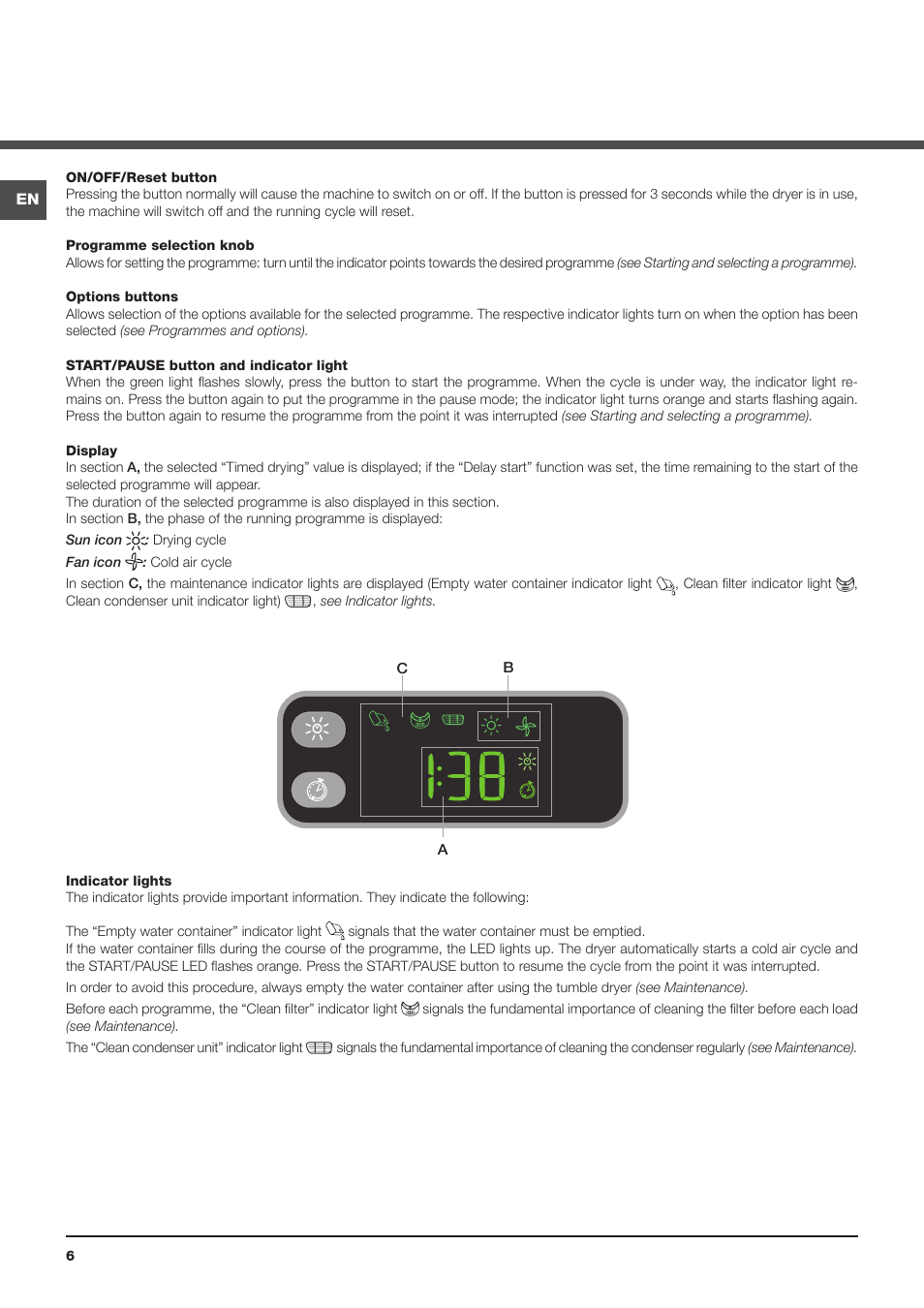 Indesit IDCE845K User Manual | Page 6 / 20