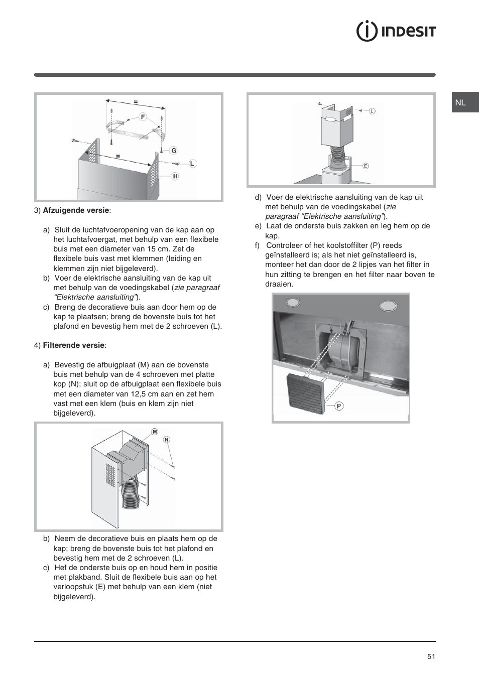 Indesit HIP6FIX User Manual | Page 51 / 56