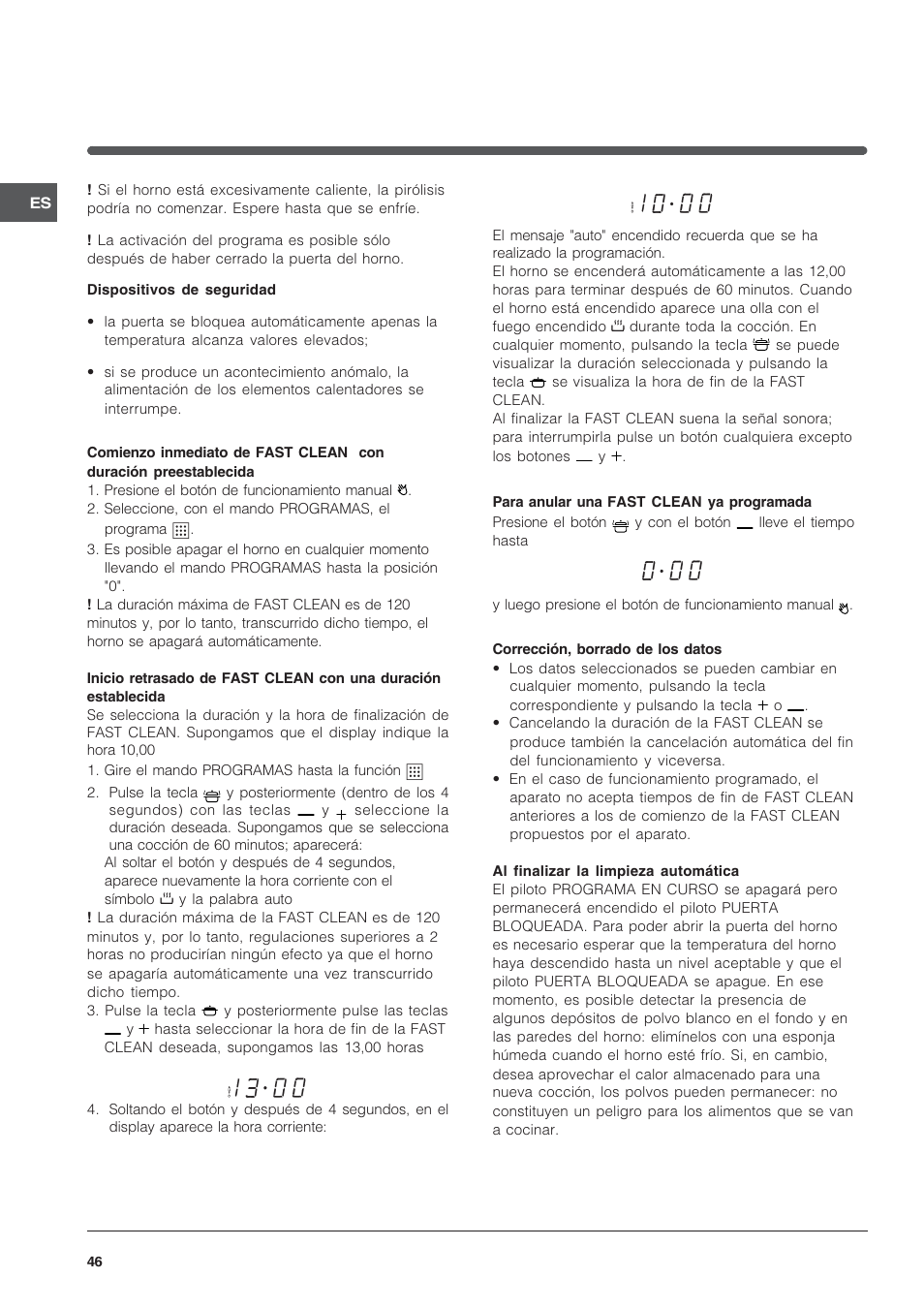 Indesit FIE76PK-AIX User Manual | Page 46 / 60