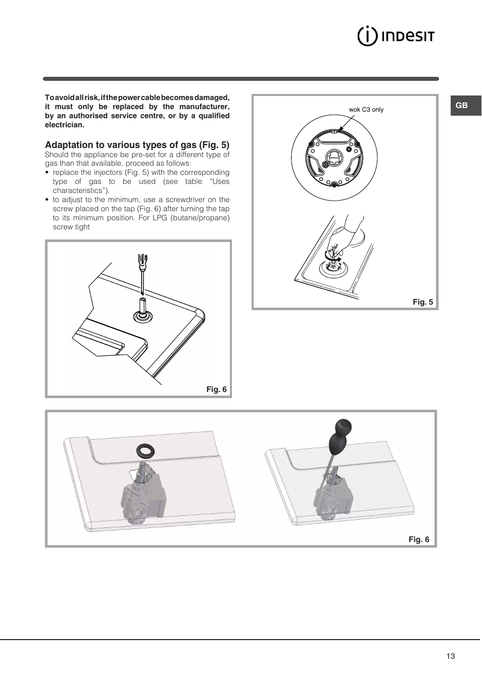 Indesit DP2GSIX User Manual | Page 13 / 68
