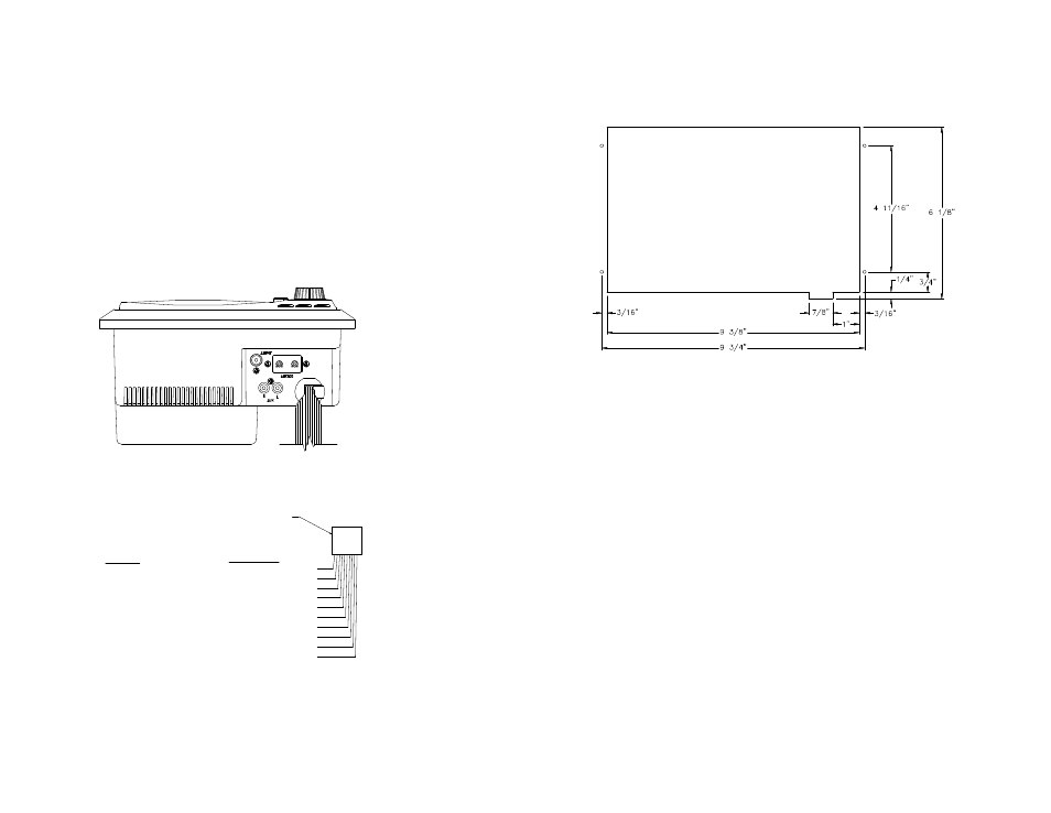 Installation and hook-up | Audiovox AWM-710 User Manual | Page 4 / 8