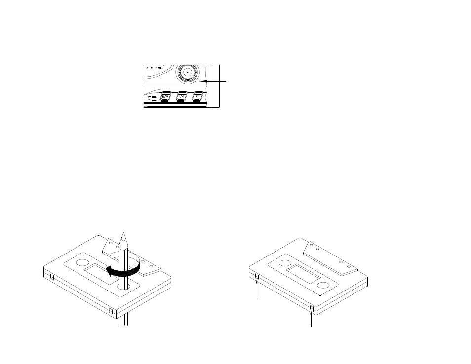 Am antenna trimmer adjustment, Important cassette deck precautions | Audiovox AWM-710 User Manual | Page 6 / 8