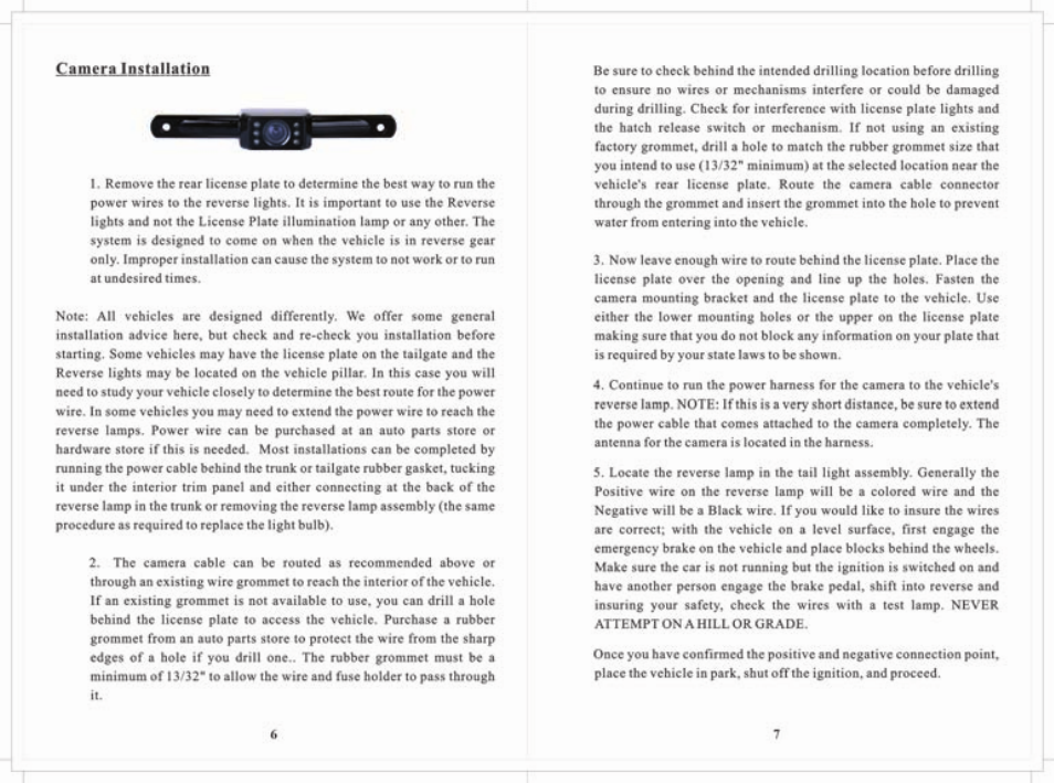 Audiovox ACA250 User Manual | Page 5 / 8