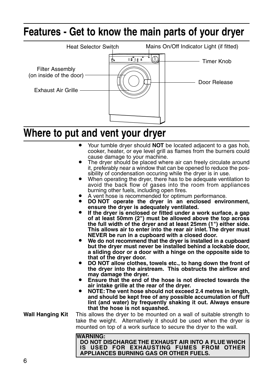 Indesit IS31VU User Manual | Page 6 / 16