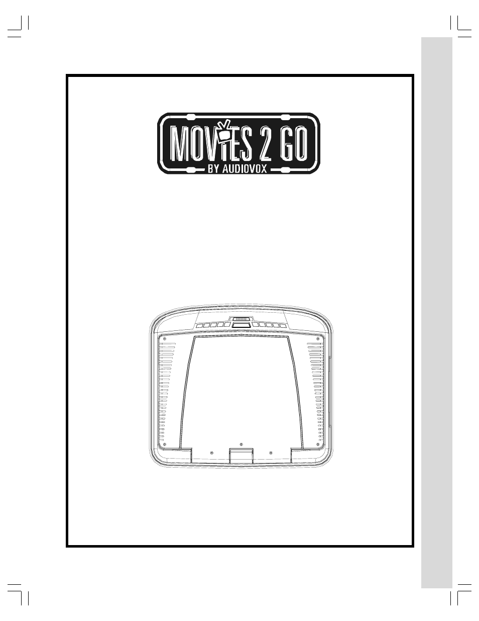 Audiovox MMD92 User Manual | 10 pages