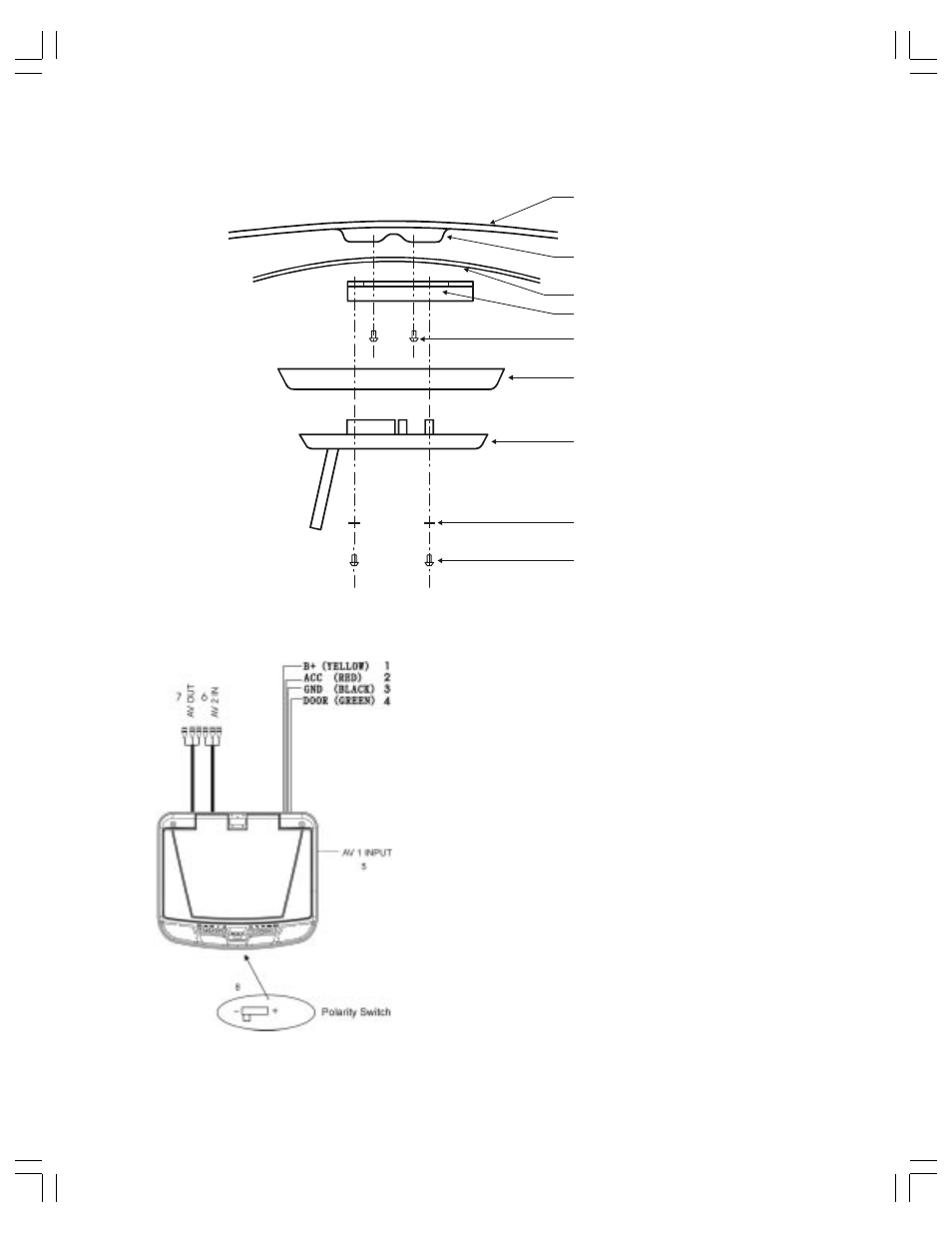 Mounting the trim ring, Mmd92 player installation | Audiovox MMD92 User Manual | Page 7 / 10