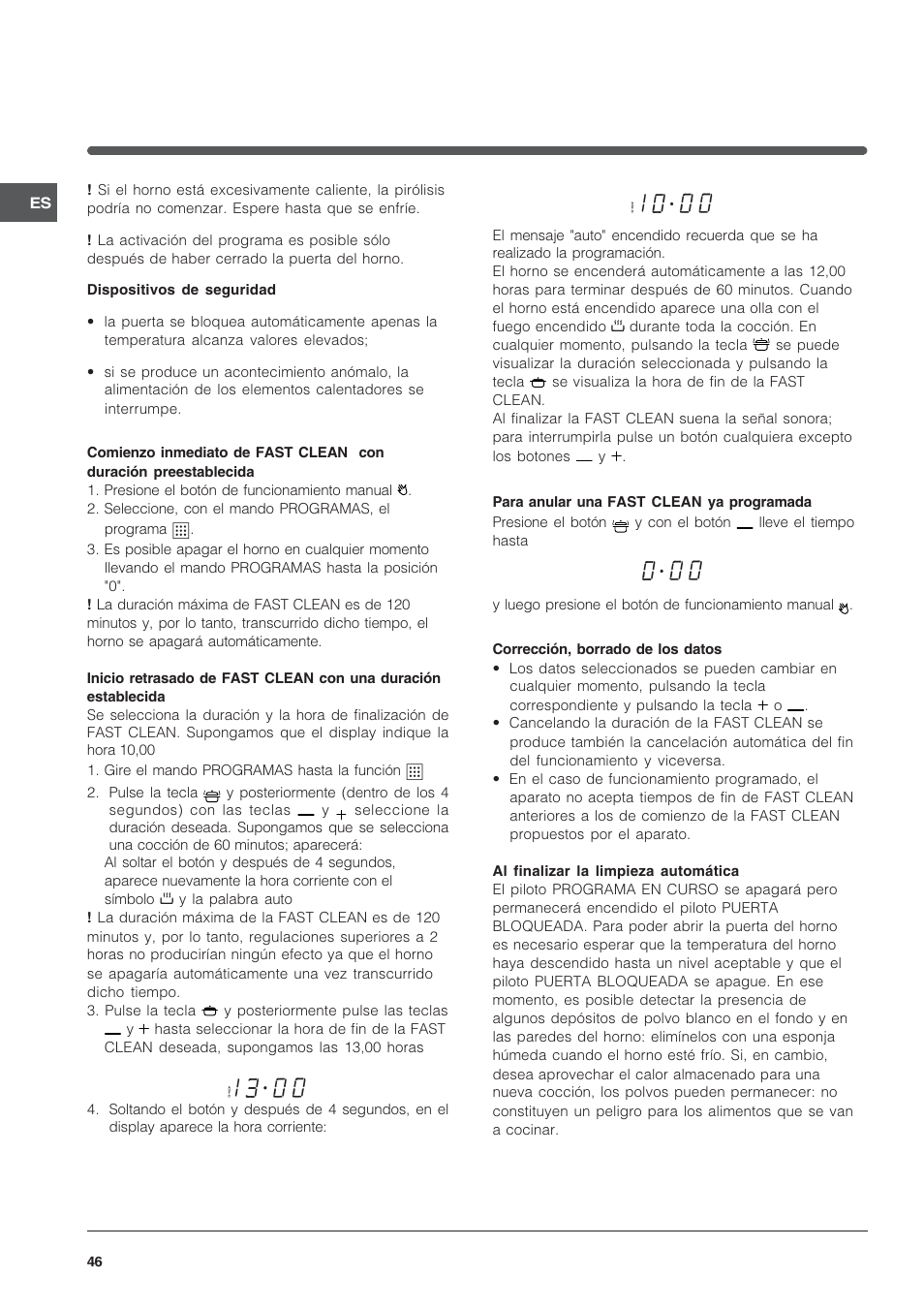 Indesit FIE76GPK-AIX User Manual | Page 46 / 60