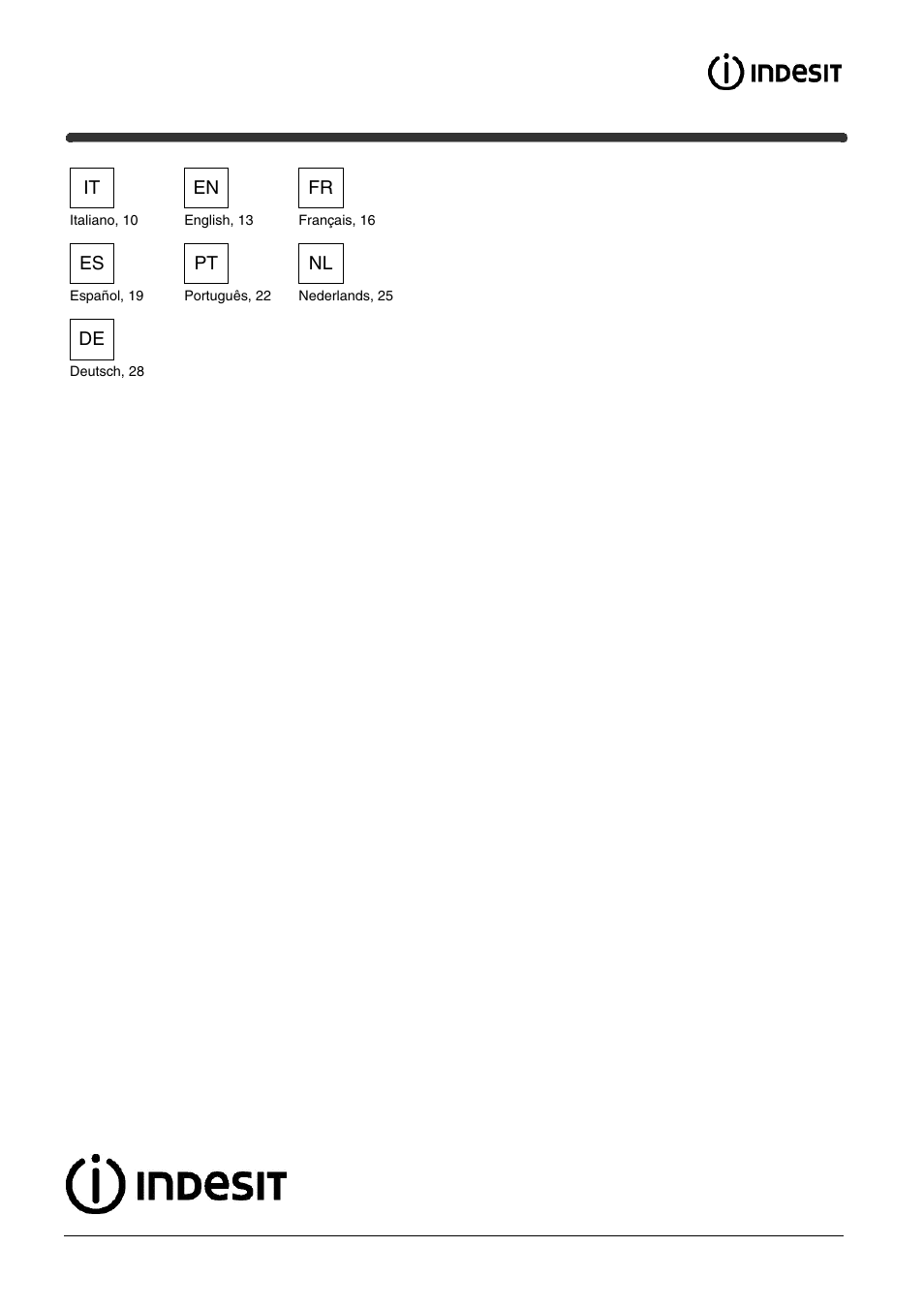 Indesit H661-1GY – 2012 model User Manual | 32 pages