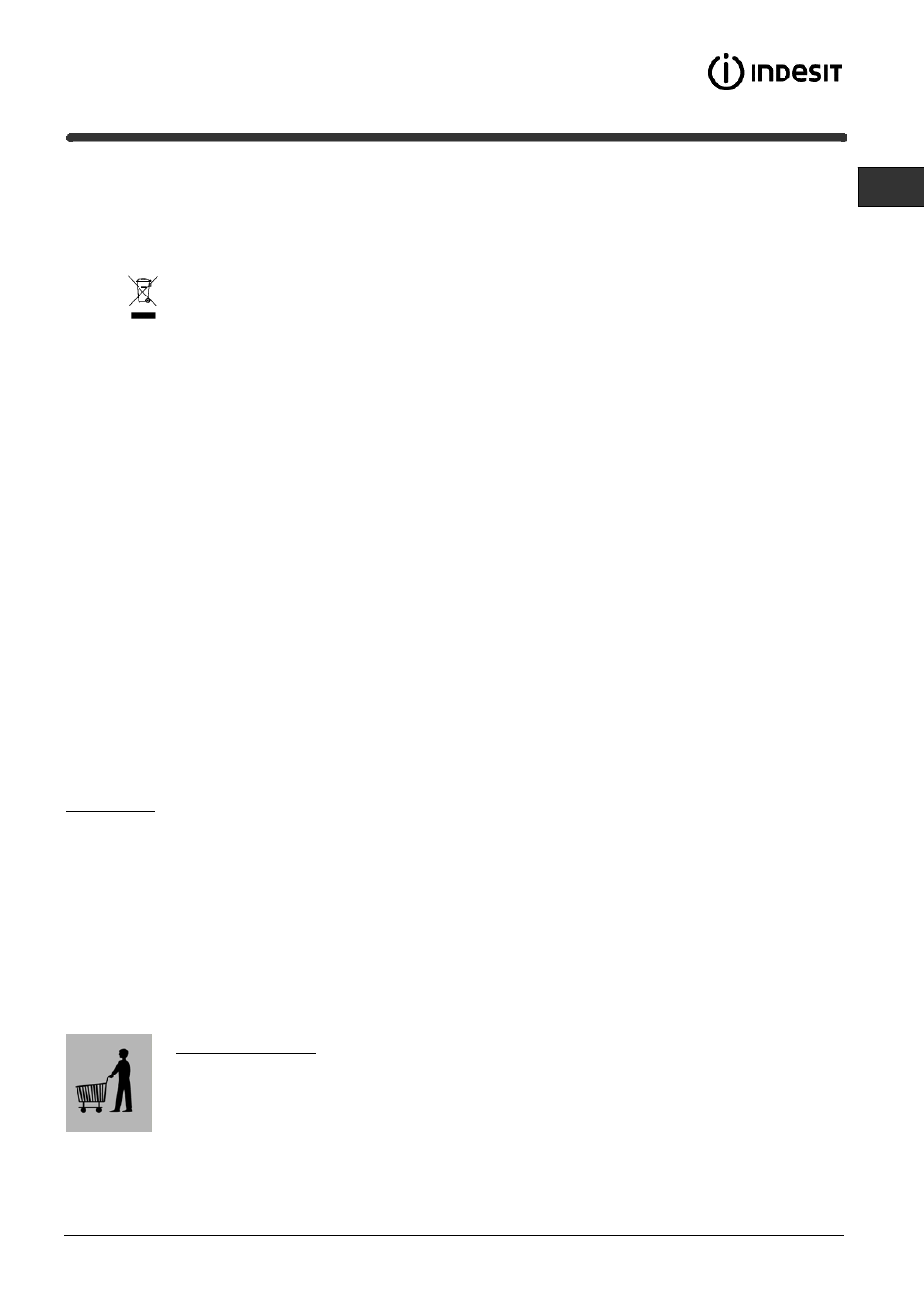 Indesit H661-1GY – 2012 model User Manual | Page 27 / 32