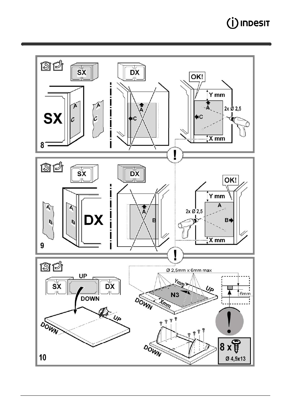 Indesit H661-1GY – 2012 model User Manual | Page 5 / 32