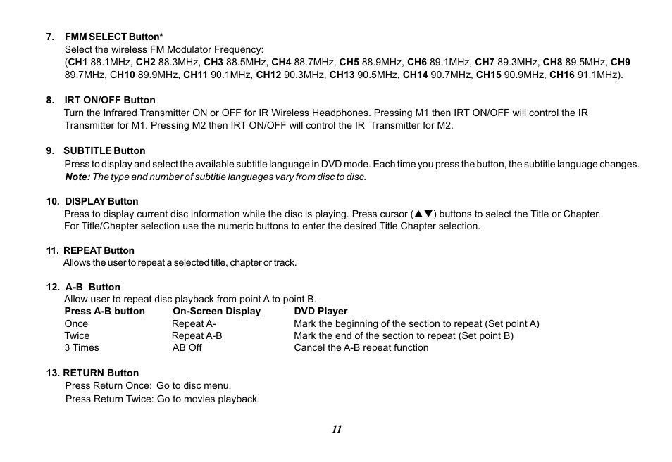 Audiovox Mobile Video 128-8770 User Manual | Page 14 / 52