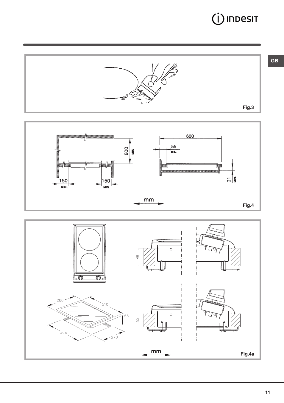 Indesit DP2RIX User Manual | Page 11 / 52