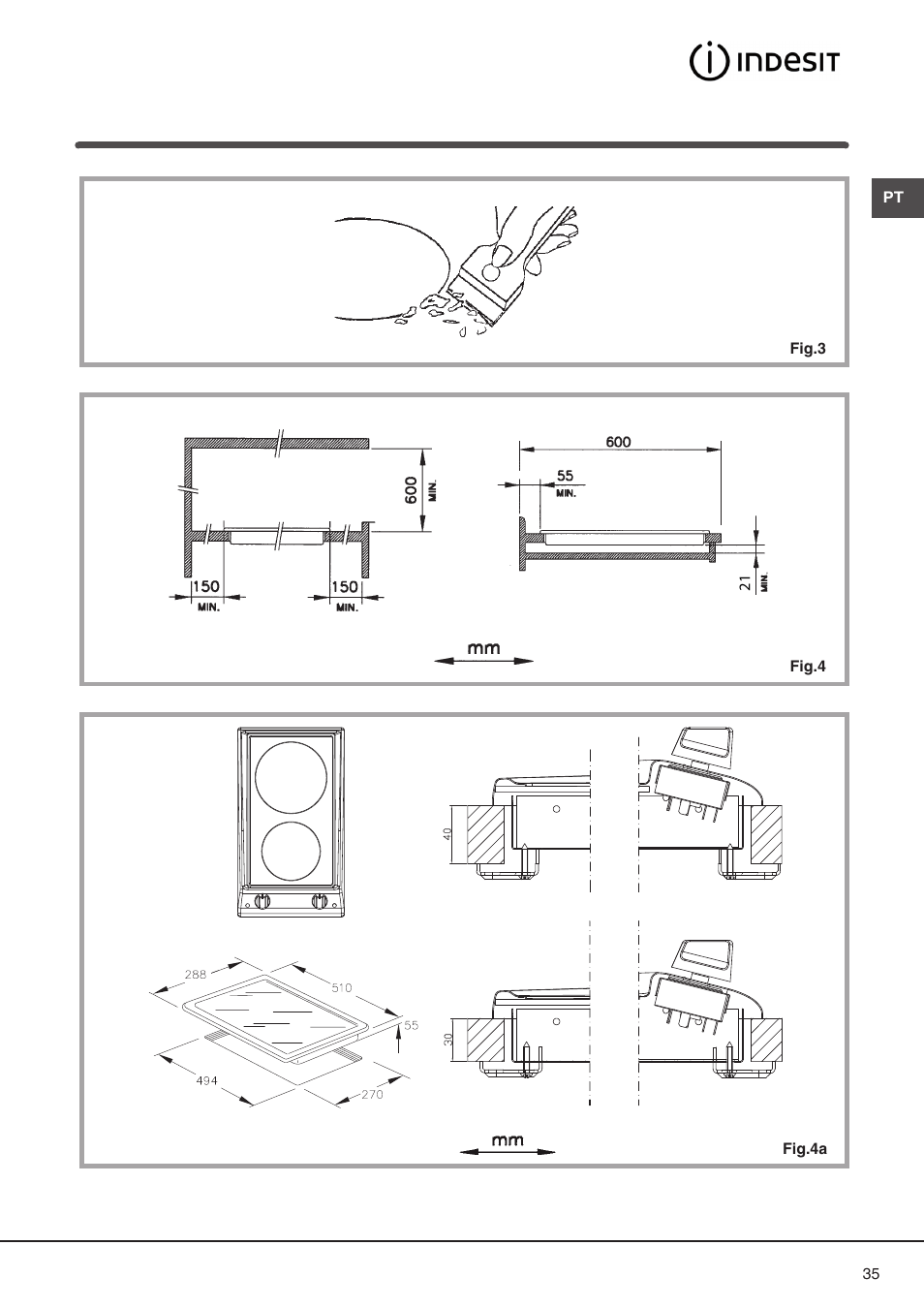 Indesit DP2RIX User Manual | Page 35 / 52