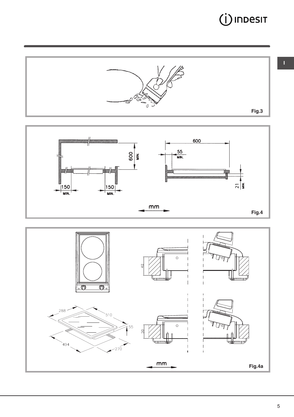 Indesit DP2RIX User Manual | Page 5 / 52