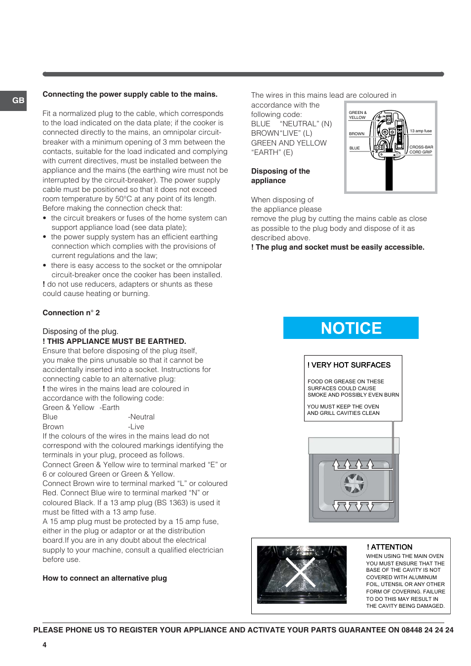 Indesit BIMS53K-AIXGB User Manual | Page 4 / 16