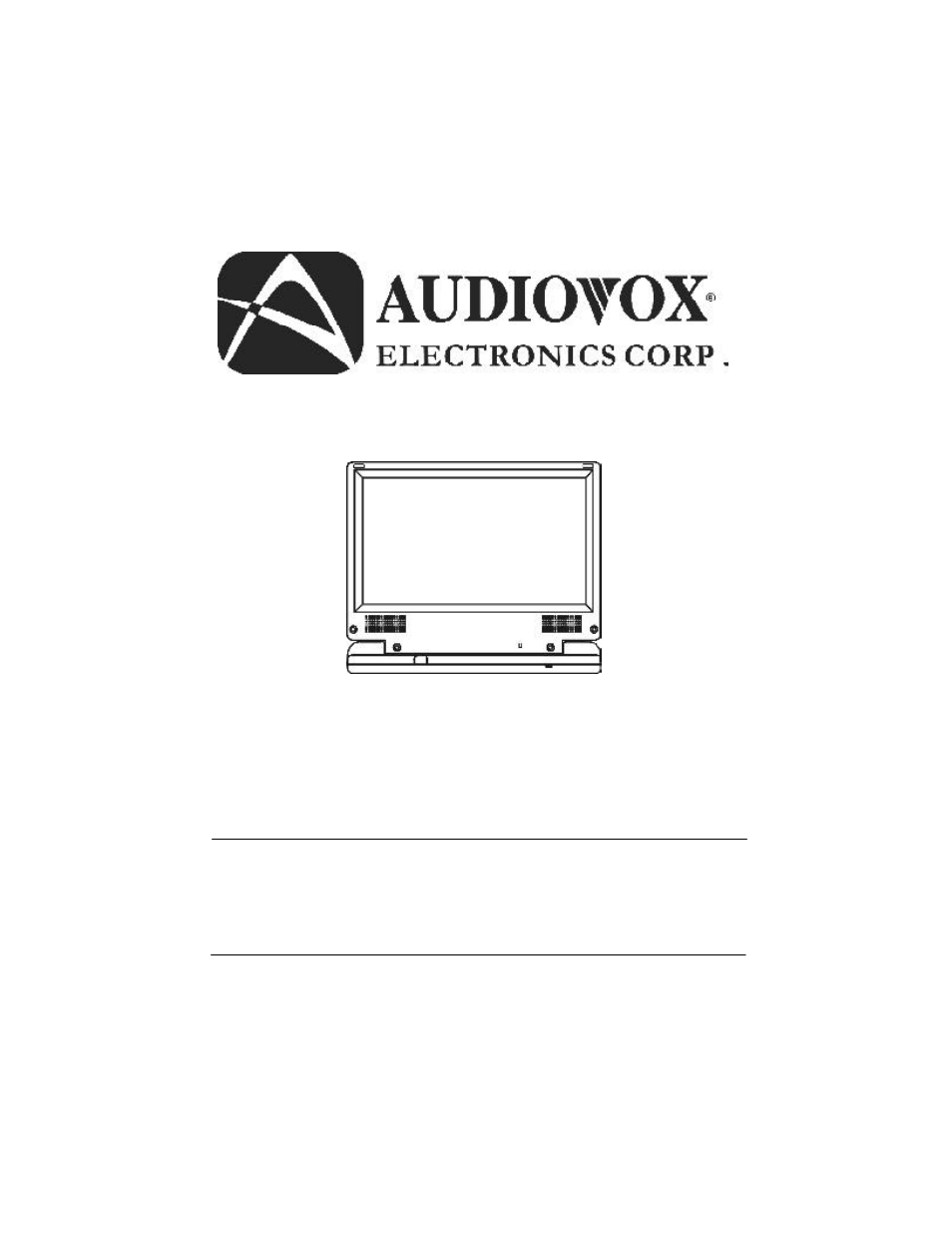 Audiovox D1805 User Manual | 33 pages