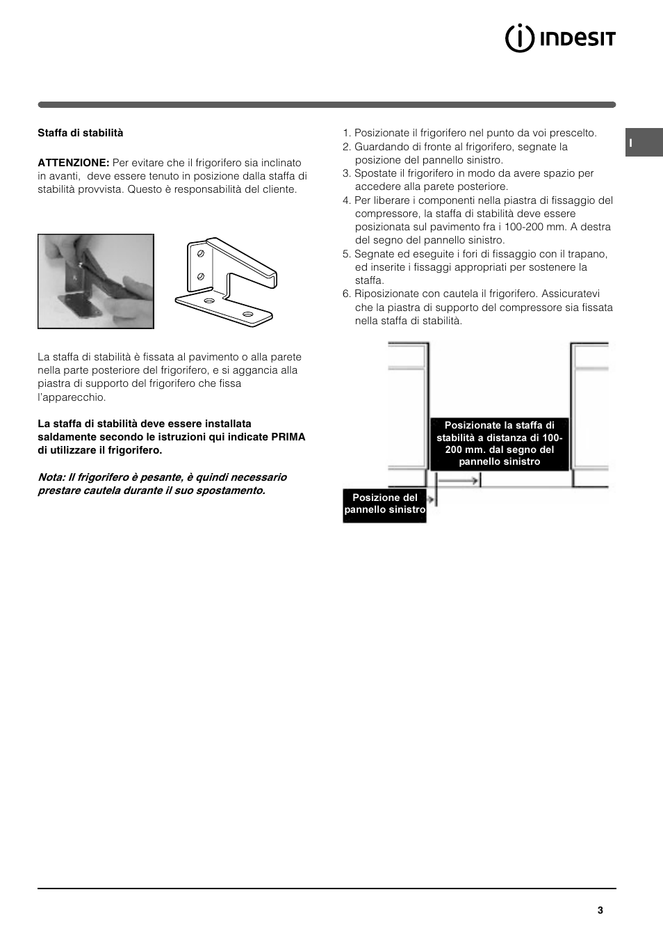 Indesit SAN400 I GB F D NL ES User Manual | Page 3 / 48